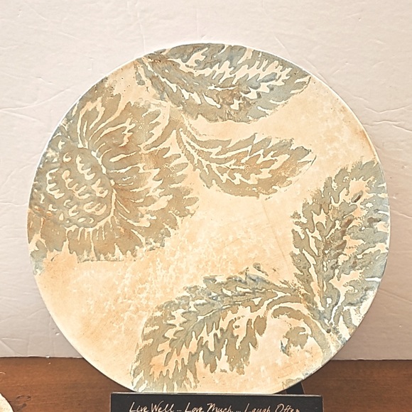 Ceramiche Fabbro Large Cheese Plate - Picture 2 of 5